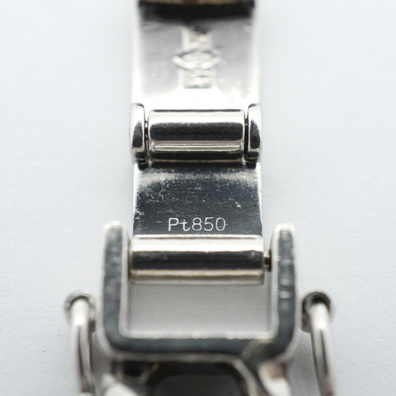 【6khe0068】喜平 ブレスレット Pt850 プラチナ 8面 シングル 20.7cm 50.4g キヘイ【中古】メンズ レディース ユニセックス