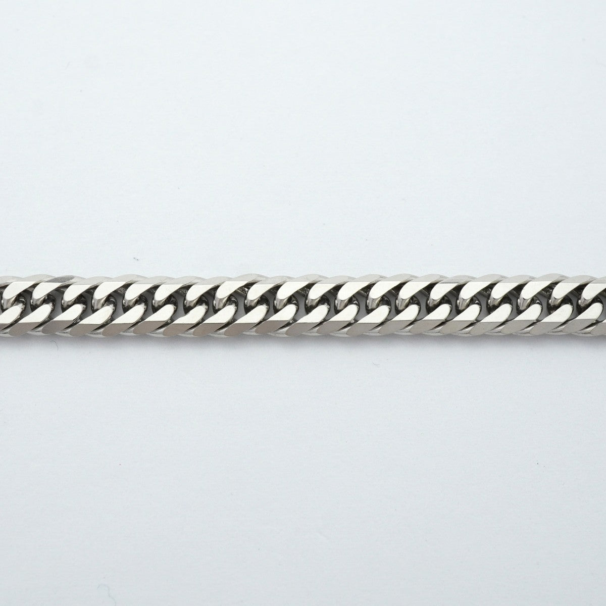 【6khe0070】喜平 ネックレス Pt850 プラチナ 6面 ダブル 44cm 36.3g キヘイ【中古】メンズ レディース ユニセックス