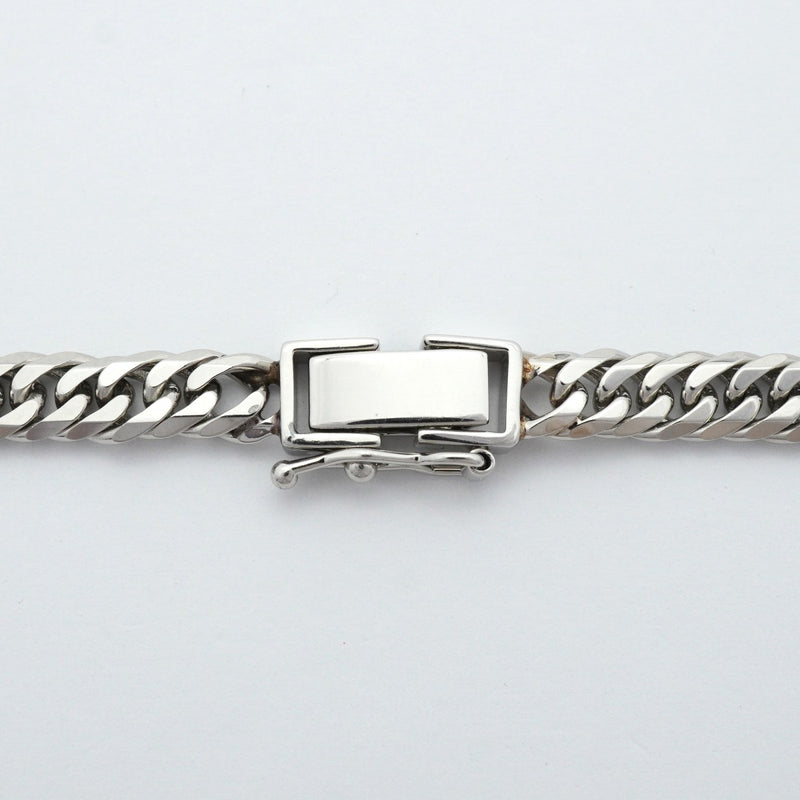 【6khe0070】喜平 ネックレス Pt850 プラチナ 6面 ダブル 44cm 36.3g キヘイ【中古】メンズ レディース ユニセックス