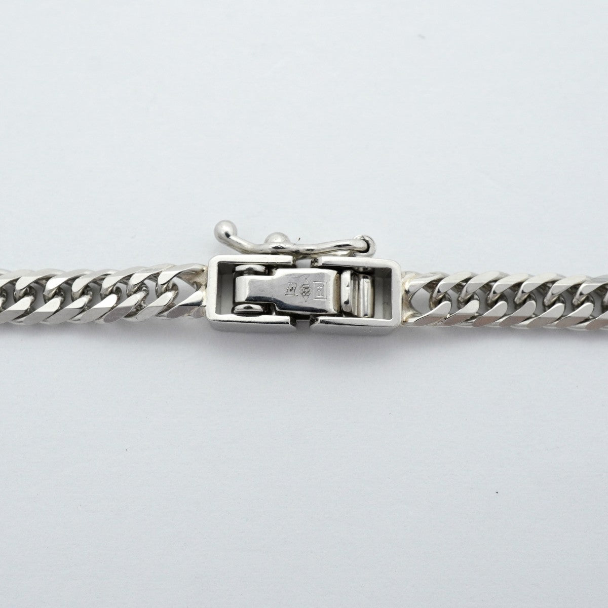 【6khe0072】喜平 ネックレス Pt850 プラチナ 6面 ダブル 50.5cm 20.3g キヘイ【中古】メンズ レディース ユニセックス