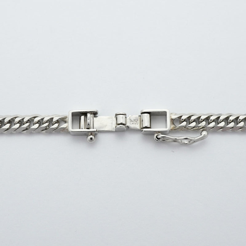 【6khe0072】喜平 ネックレス Pt850 プラチナ 6面 ダブル 50.5cm 20.3g キヘイ【中古】メンズ レディース ユニセックス