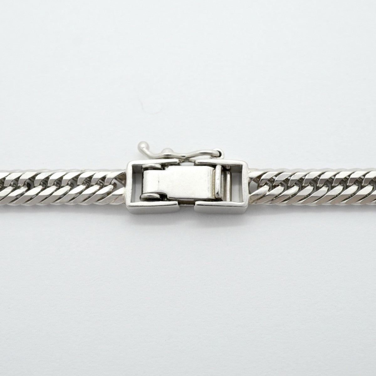 【6khf0001】喜平 ネックレス Pt850 プラチナ トリプル 12面 40.6cm 24.6g キヘイ【中古】メンズ レディース ユニセックス