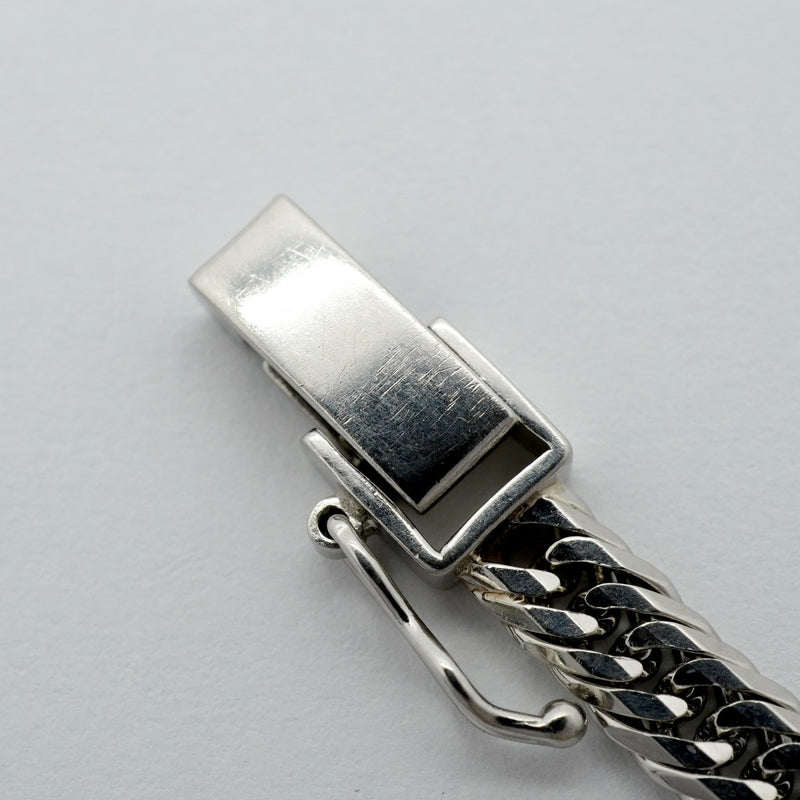 【6khf0001】喜平 ネックレス Pt850 プラチナ トリプル 12面 40.6cm 24.6g キヘイ【中古】メンズ レディース ユニセックス