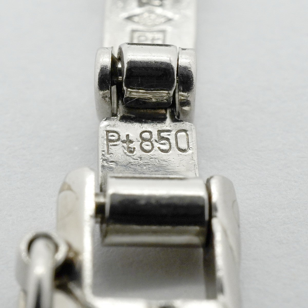 【6khf0009】喜平 ネックレス Pt850 プラチナ 6面 ダブル 50.7cm 50.6g キヘイ【中古】メンズ レディース ユニセックス