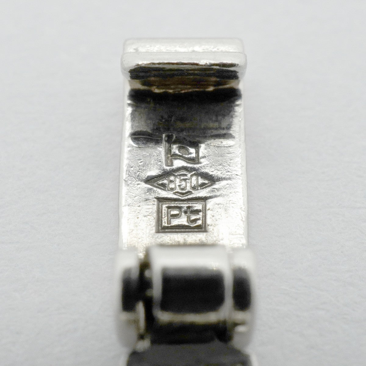 【6khf0009】喜平 ネックレス Pt850 プラチナ 6面 ダブル 50.7cm 50.6g キヘイ【中古】メンズ レディース ユニセックス