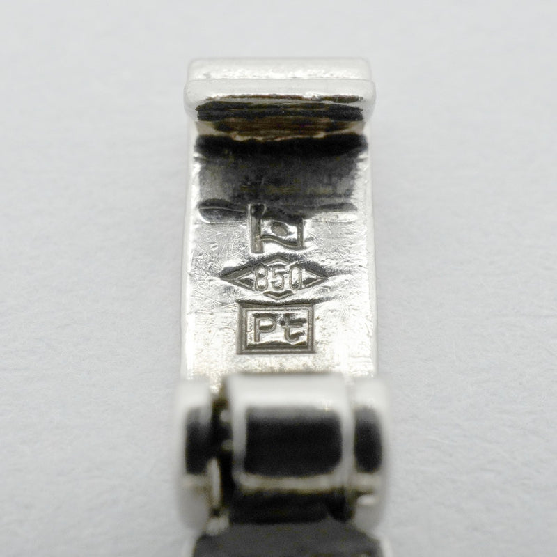 【6khf0009】喜平 ネックレス Pt850 プラチナ 6面 ダブル 50.7cm 50.6g キヘイ【中古】メンズ レディース ユニセックス