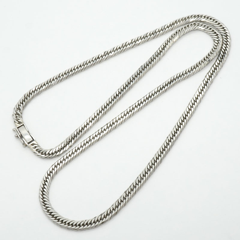 【6khf0011】喜平 ネックレス Pt850 プラチナ 8面 トリプル 50.4cm 30.3g キヘイ【中古】メンズ レディース ユニセックス