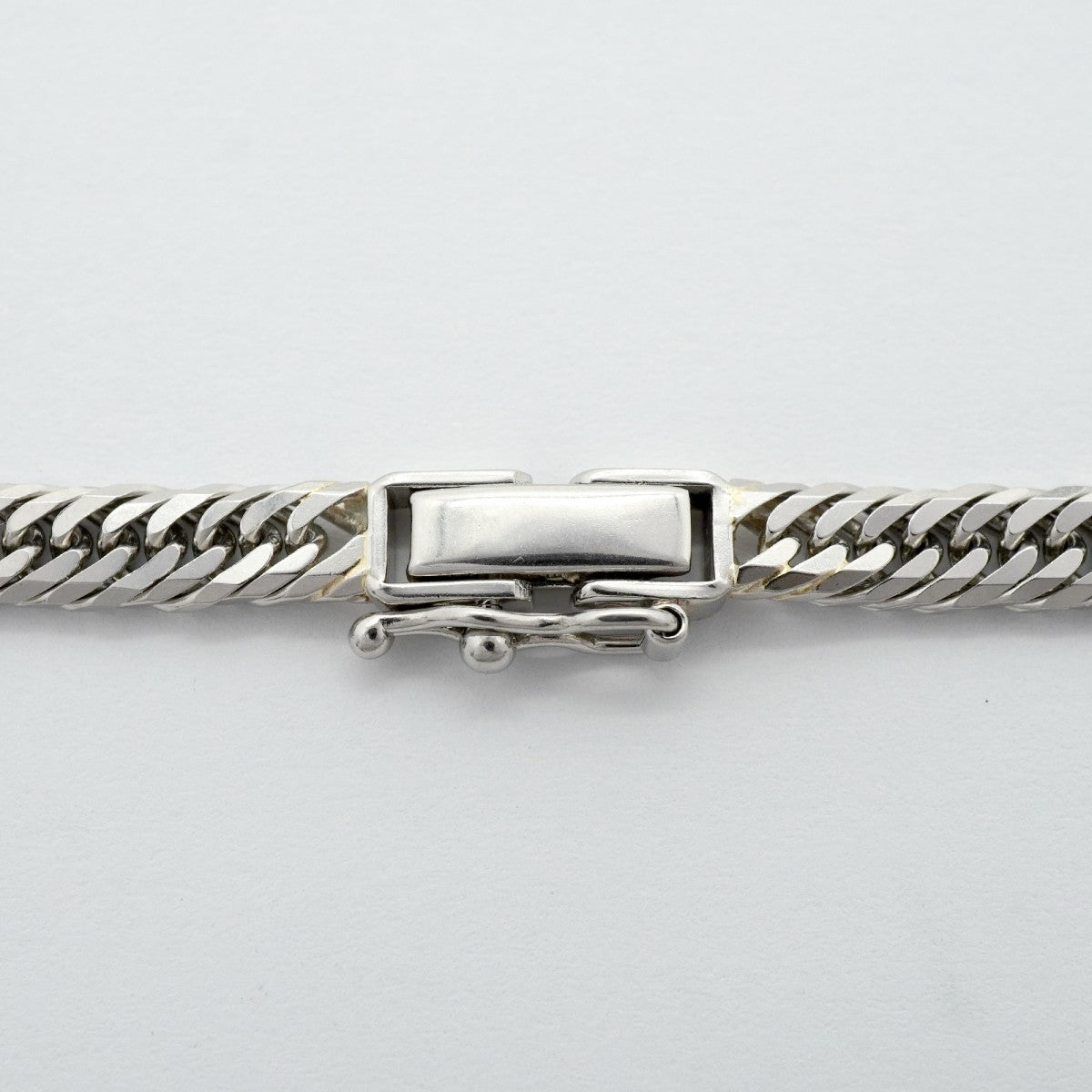 【6khf0011】喜平 ネックレス Pt850 プラチナ 8面 トリプル 50.4cm 30.3g キヘイ【中古】メンズ レディース ユニセックス