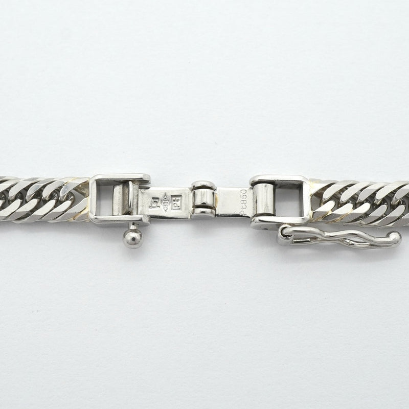 【6khf0011】喜平 ネックレス Pt850 プラチナ 8面 トリプル 50.4cm 30.3g キヘイ【中古】メンズ レディース ユニセックス