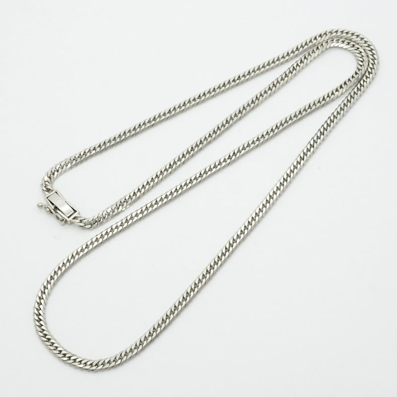 【6khf0012】喜平 ネックレス Pt850 プラチナ 6面 ダブル 50.3cm 20.1g キヘイ【中古】メンズ レディース ユニセックス