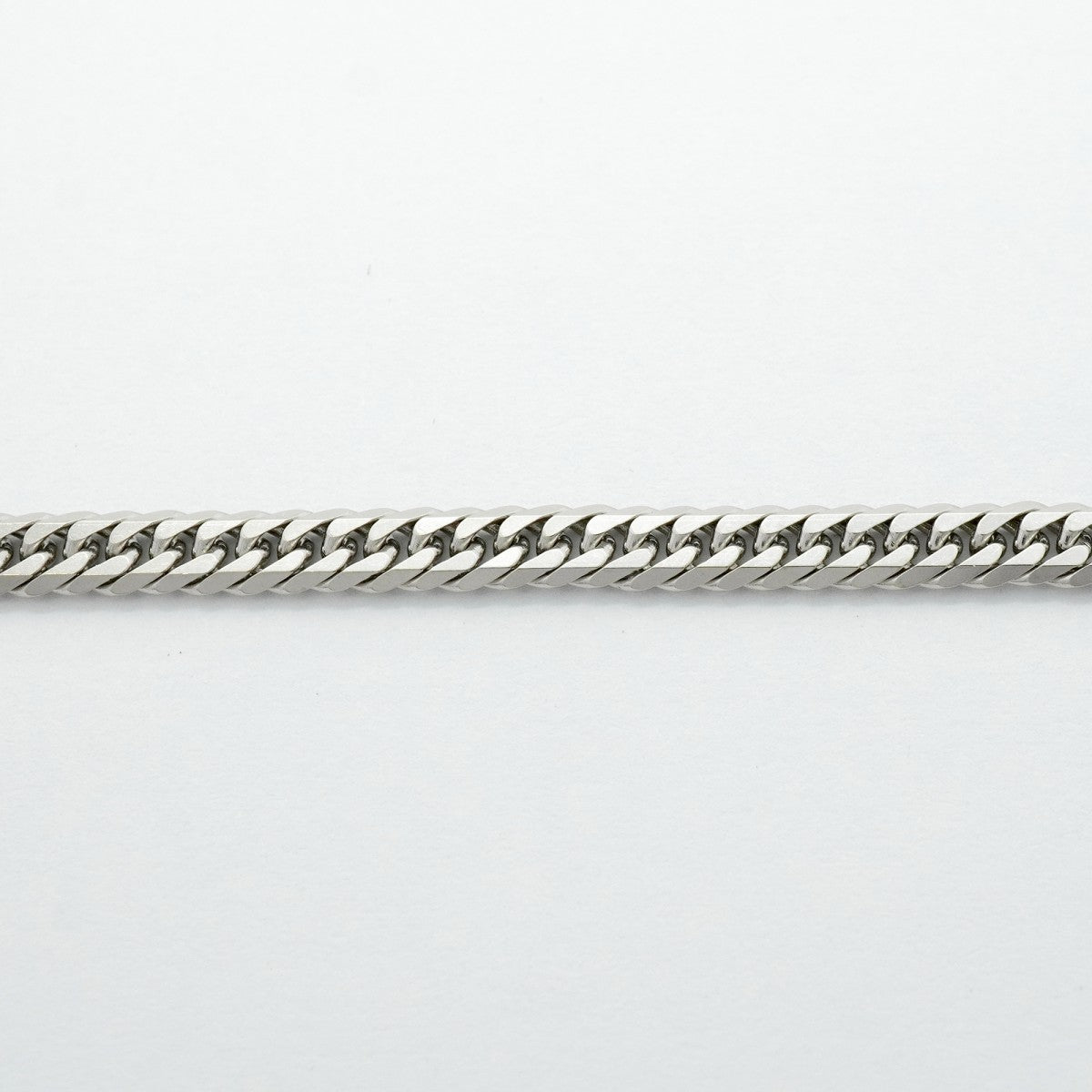 【6khf0012】喜平 ネックレス Pt850 プラチナ 6面 ダブル 50.3cm 20.1g キヘイ【中古】メンズ レディース ユニセックス
