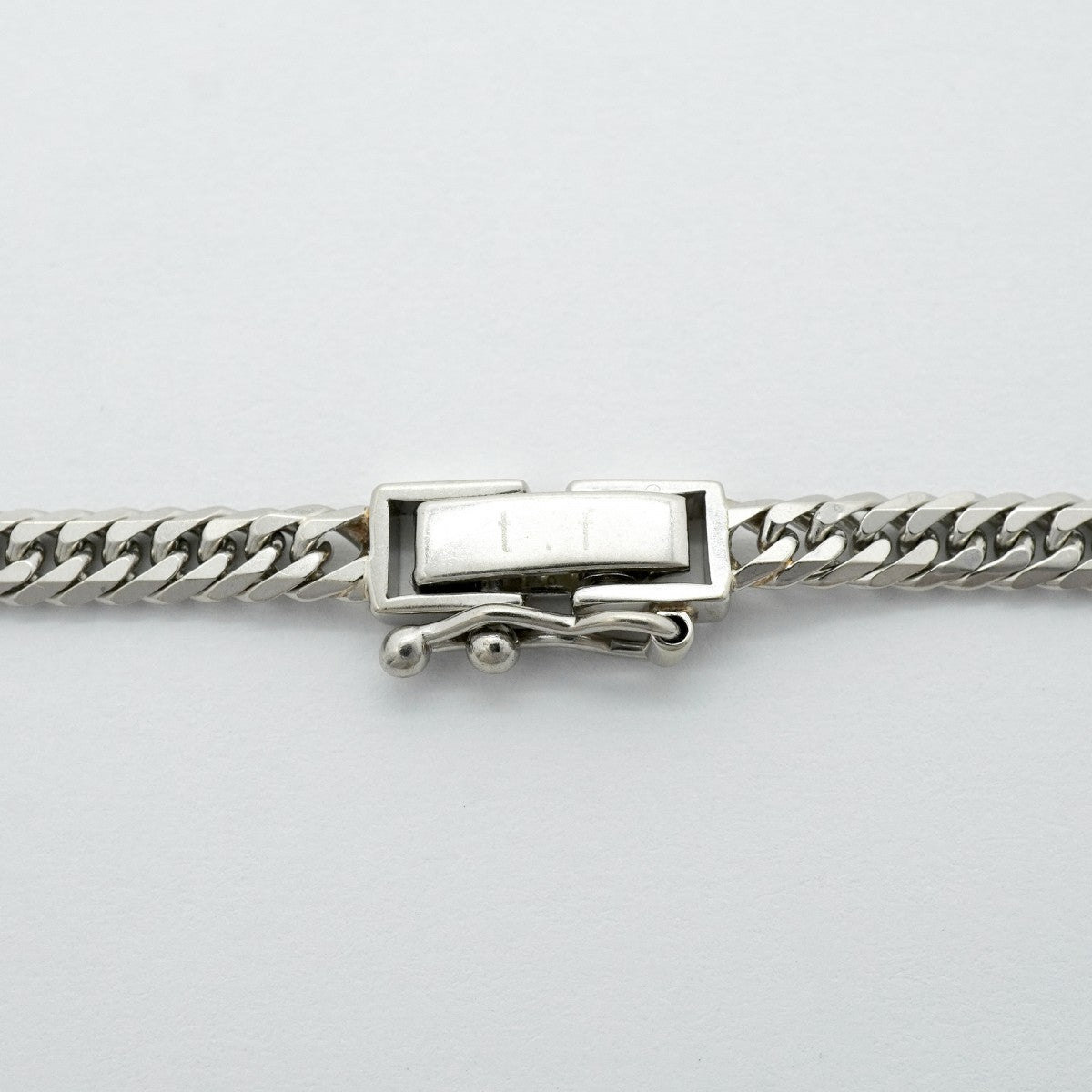 【6khf0012】喜平 ネックレス Pt850 プラチナ 6面 ダブル 50.3cm 20.1g キヘイ【中古】メンズ レディース ユニセックス