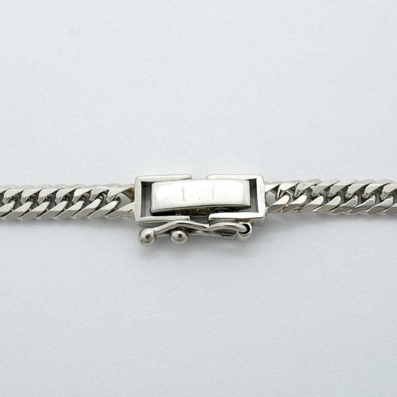 【6khf0012】喜平 ネックレス Pt850 プラチナ 6面 ダブル 50.3cm 20.1g キヘイ【中古】メンズ レディース ユニセックス