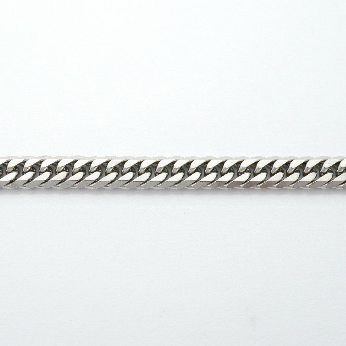 【6khf0016】喜平 ネックレス Pt850 プラチナ 6面 ダブル 60.9cm 50.8g キヘイ【中古】メンズ レディース ユニセックス