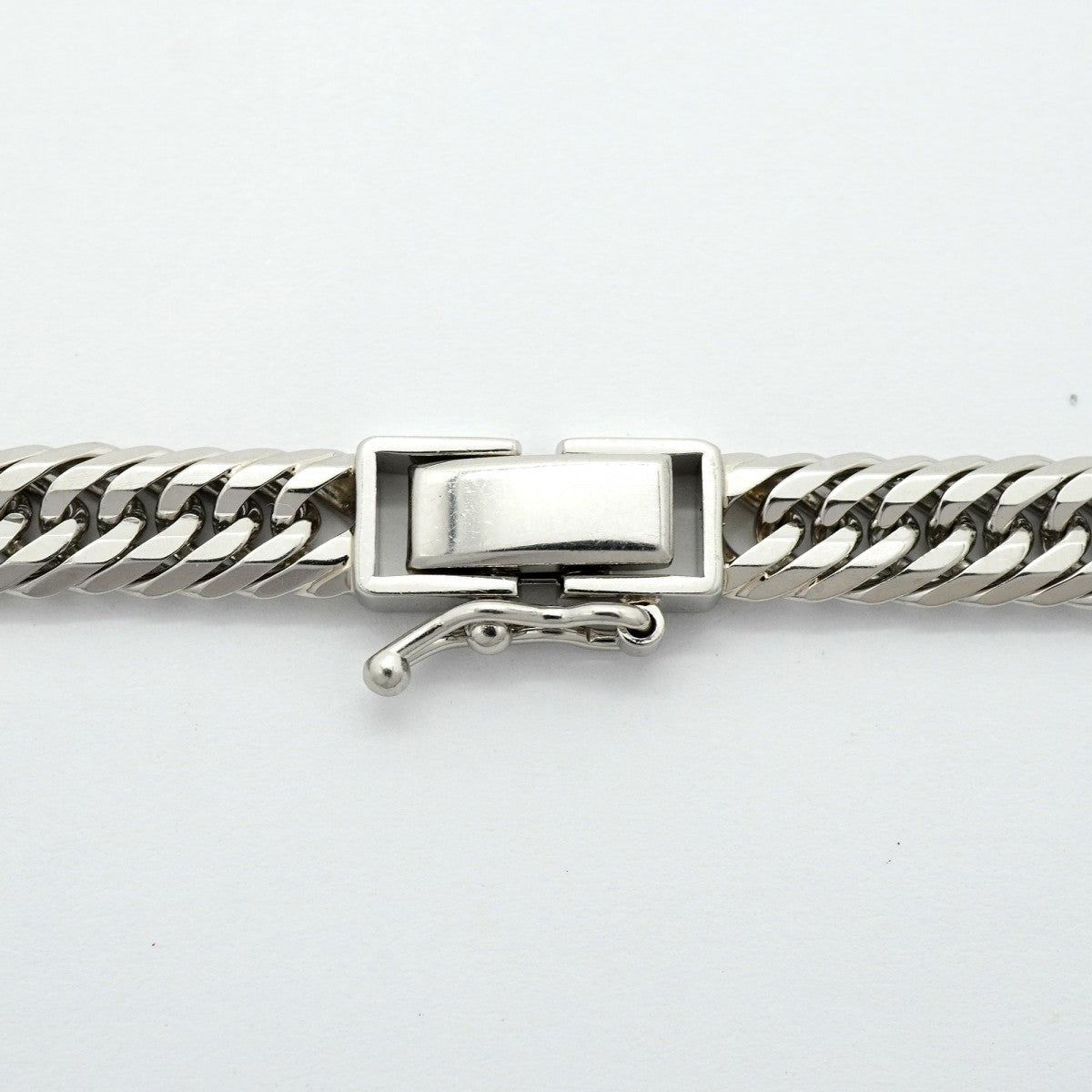 【6khf0017】喜平 ネックレス Pt850 プラチナ トリプル 12面 51.1cm 50.4g キヘイ【中古】メンズ レディース ユニセックス