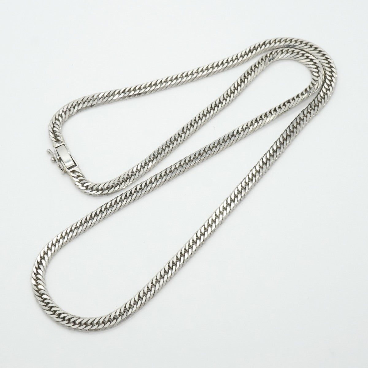【6khf0018】喜平 ネックレス Pt850 プラチナ 8面 トリプル 50.4cm 30.7g キヘイ【中古】メンズ レディース ユニセックス