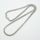【6khf0018】喜平 ネックレス Pt850 プラチナ 8面 トリプル 50.4cm 30.7g キヘイ【中古】メンズ レディース ユニセックス