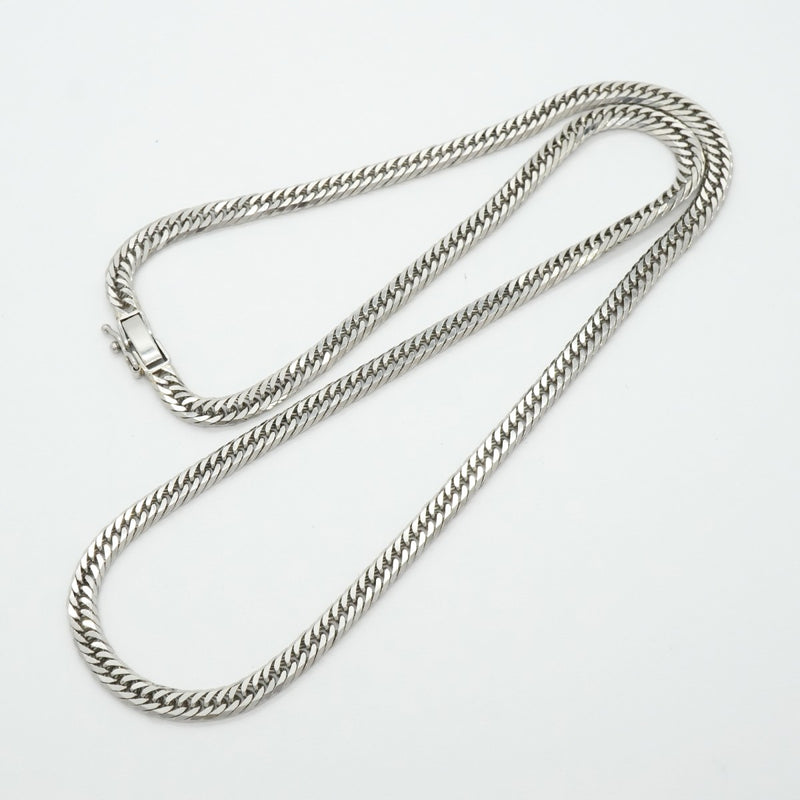【6khf0018】喜平 ネックレス Pt850 プラチナ 8面 トリプル 50.4cm 30.7g キヘイ【中古】メンズ レディース ユニセックス