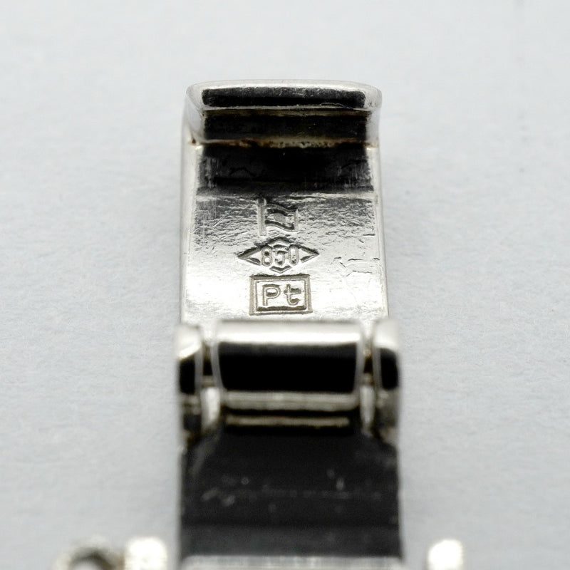 【6khf0019】喜平 ネックレス Pt850 プラチナ 6面 ダブル 50.5cm 51g キヘイ【中古】メンズ レディース ユニセックス