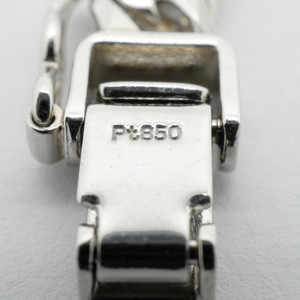 【6khf0019】喜平 ネックレス Pt850 プラチナ 6面 ダブル 50.5cm 51g キヘイ【中古】メンズ レディース ユニセックス