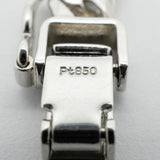【6khf0019】喜平 ネックレス Pt850 プラチナ 6面 ダブル 50.5cm 51g キヘイ【中古】メンズ レディース ユニセックス