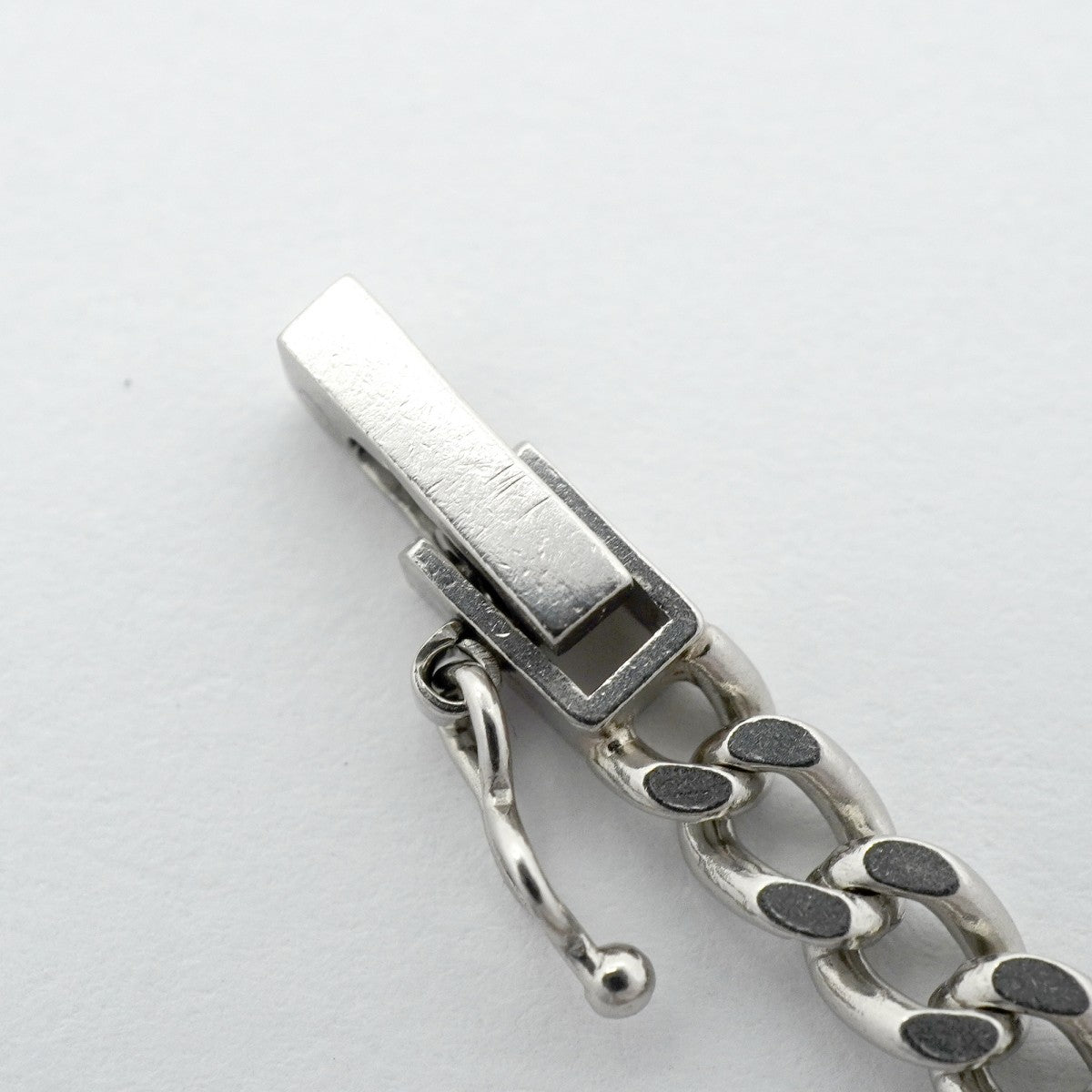 【6khf0021】喜平 ネックレス Pt850 プラチナ 2面 シングル 57.3cm 30.2g キヘイ【中古】メンズ レディース ユニセックス