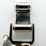 【6khf0022】喜平 ネックレス Pt850 プラチナ 6面 ダブル 50.3cm 50.4g キヘイ【中古】メンズ レディース ユニセックス