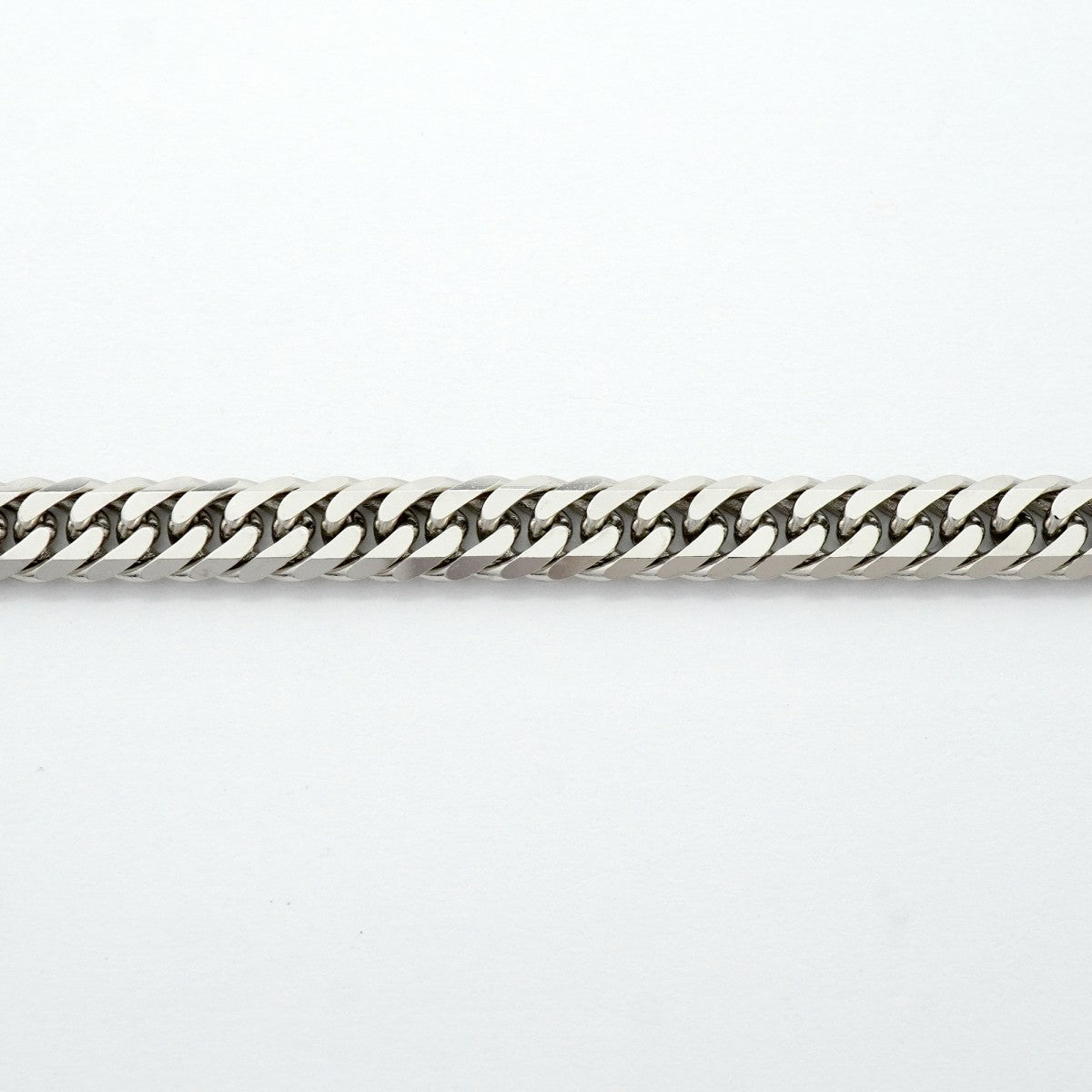 【6khf0022】喜平 ネックレス Pt850 プラチナ 6面 ダブル 50.3cm 50.4g キヘイ【中古】メンズ レディース ユニセックス