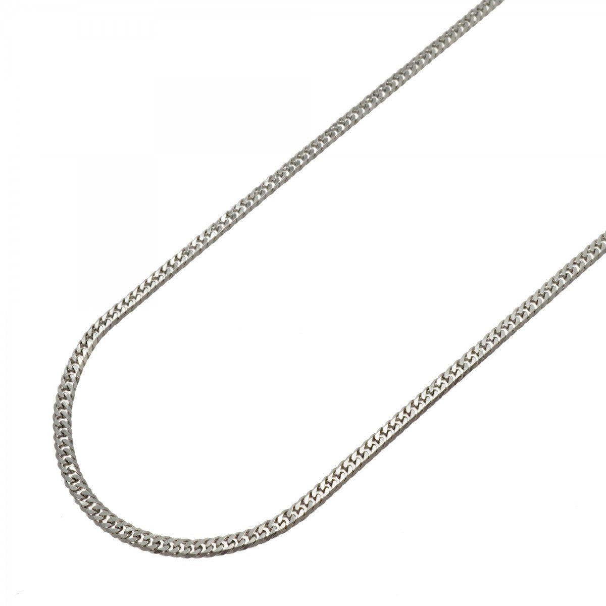 【6khf0025】喜平 ネックレス Pt850 プラチナ 6面 ダブル 50.5cm 11.2g キヘイ【中古】メンズ レディース ユニセックス
