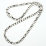 【6khf0026】喜平 ネックレス Pt850 プラチナ トリプル 12面 51cm 50.8g キヘイ【中古】メンズ レディース ユニセックス