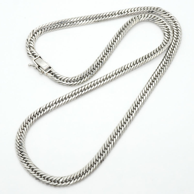 【6khf0026】喜平 ネックレス Pt850 プラチナ トリプル 12面 51cm 50.8g キヘイ【中古】メンズ レディース ユニセックス