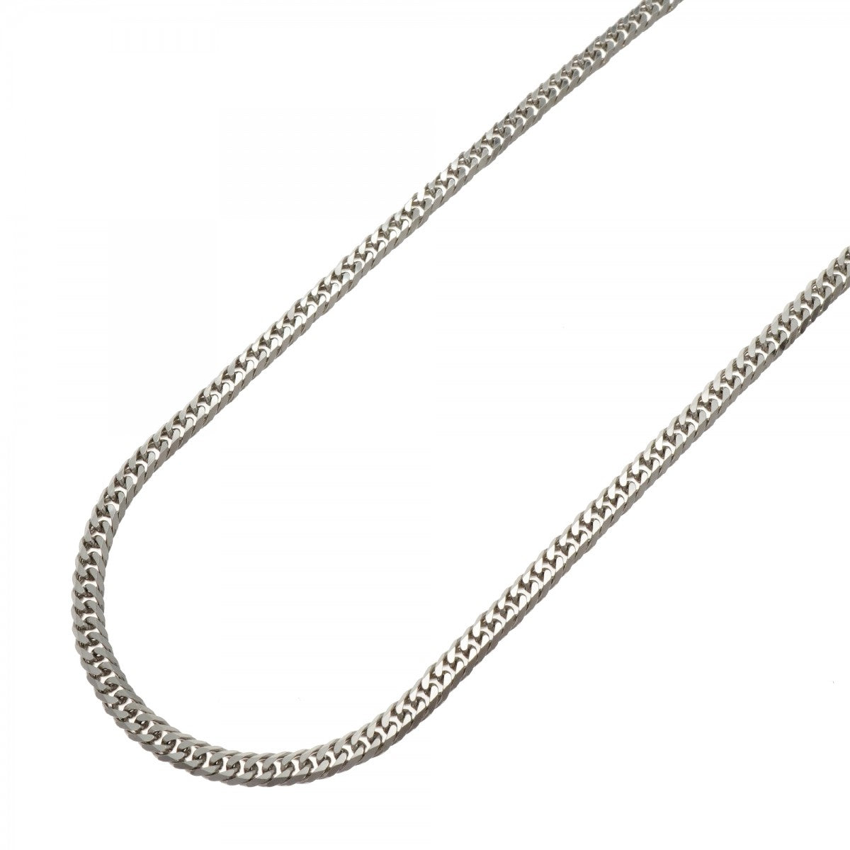 【6khf0027】喜平 ネックレス Pt850 プラチナ 6面 ダブル 55.8cm 22g キヘイ【中古】メンズ レディース ユニセックス