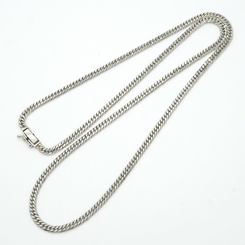 【6khf0027】喜平 ネックレス Pt850 プラチナ 6面 ダブル 55.8cm 22g キヘイ【中古】メンズ レディース ユニセックス