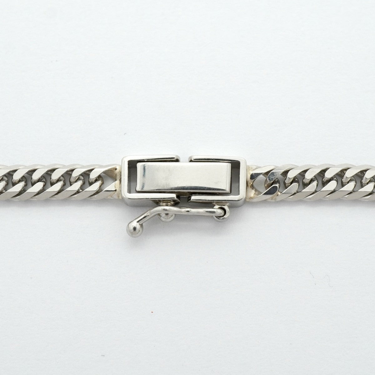 【6khf0027】喜平 ネックレス Pt850 プラチナ 6面 ダブル 55.8cm 22g キヘイ【中古】メンズ レディース ユニセックス