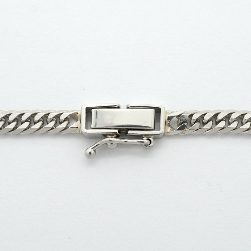 【6khf0027】喜平 ネックレス Pt850 プラチナ 6面 ダブル 55.8cm 22g キヘイ【中古】メンズ レディース ユニセックス