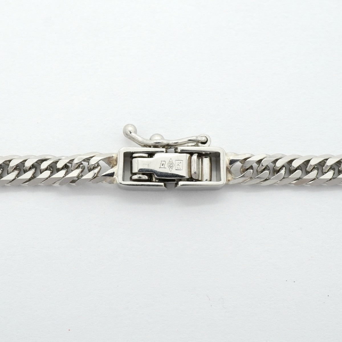 【6khf0027】喜平 ネックレス Pt850 プラチナ 6面 ダブル 55.8cm 22g キヘイ【中古】メンズ レディース ユニセックス