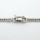 【6khf0027】喜平 ネックレス Pt850 プラチナ 6面 ダブル 55.8cm 22g キヘイ【中古】メンズ レディース ユニセックス