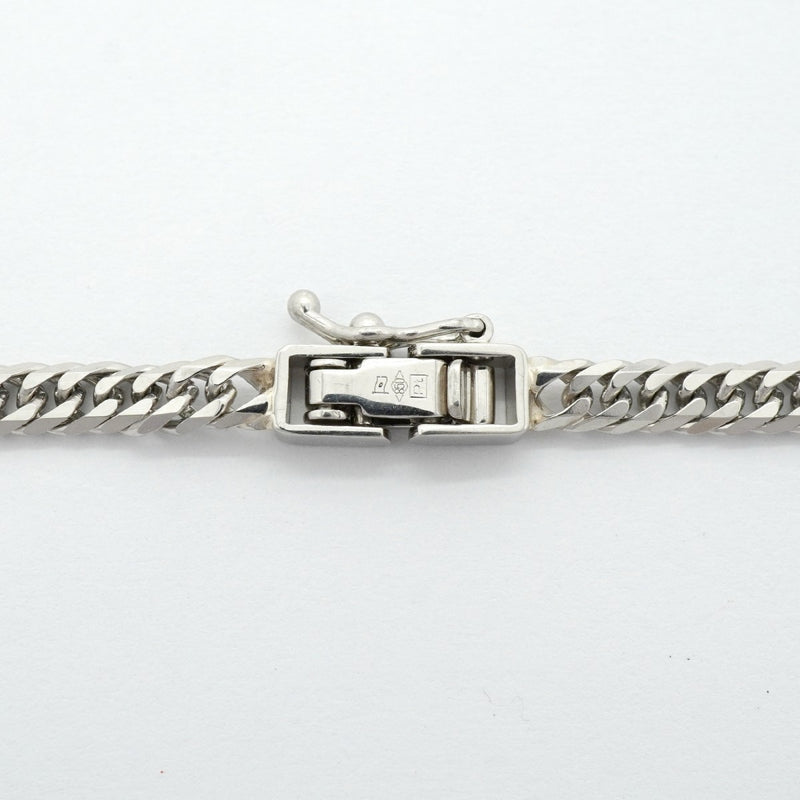 【6khf0027】喜平 ネックレス Pt850 プラチナ 6面 ダブル 55.8cm 22g キヘイ【中古】メンズ レディース ユニセックス