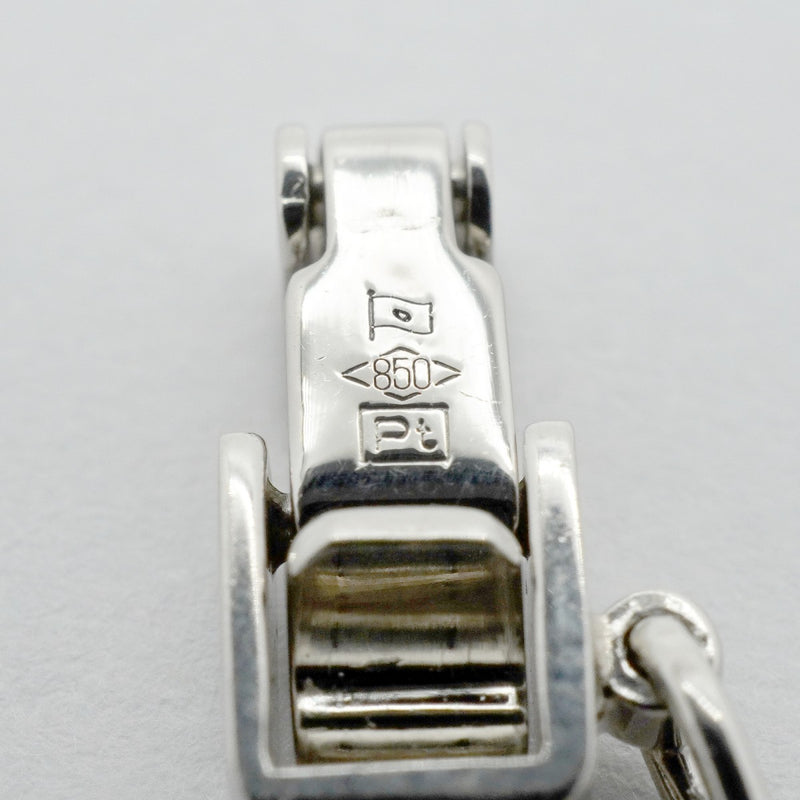 【6khf0027】喜平 ネックレス Pt850 プラチナ 6面 ダブル 55.8cm 22g キヘイ【中古】メンズ レディース ユニセックス