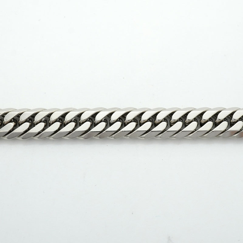 【6khf0028】喜平 ブレスレット Pt850 プラチナ 6面 ダブル 20.7cm 50.7g キヘイ【中古】メンズ レディース ユニセックス