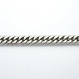 【6khf0029】喜平 ブレスレット Pt850 プラチナ 6面 ダブル 18.6cm 27.2g キヘイ【中古】メンズ レディース ユニセックス