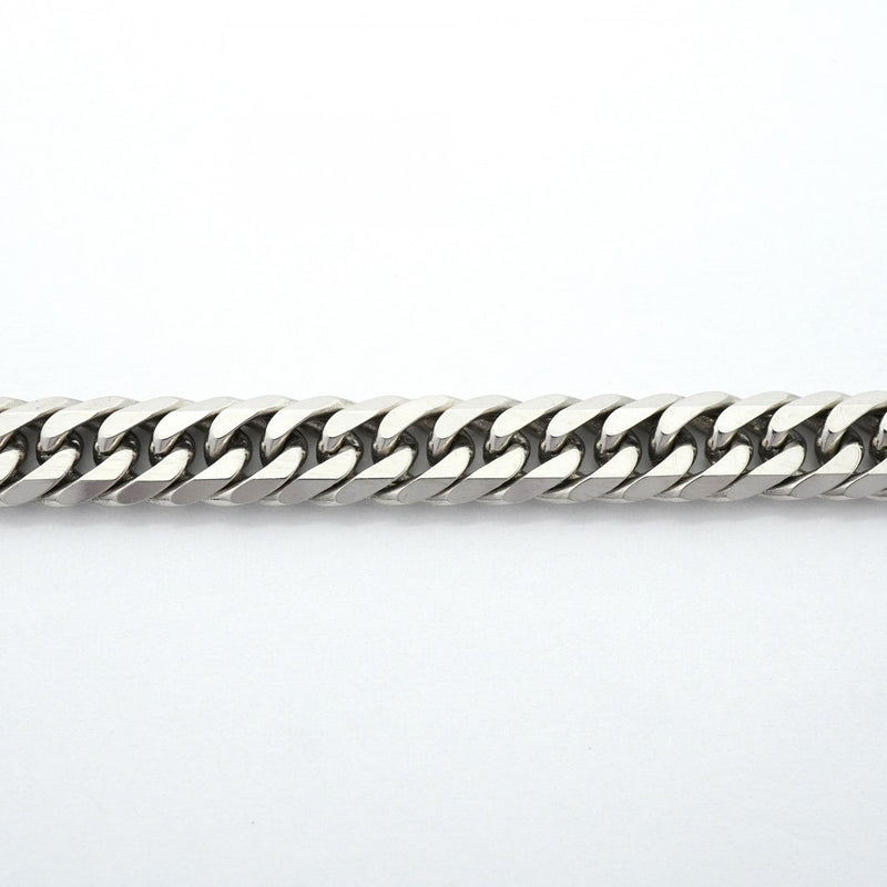 【6khf0029】喜平 ブレスレット Pt850 プラチナ 6面 ダブル 18.6cm 27.2g キヘイ【中古】メンズ レディース ユニセックス