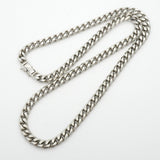 【6khf0030】喜平 ネックレス Pt850 プラチナ 8面 シングル 50.7cm 100.9g キヘイ【中古】メンズ レディース ユニセックス