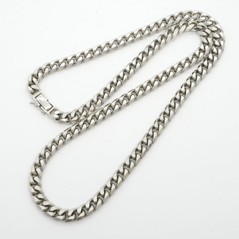 【6khf0030】喜平 ネックレス Pt850 プラチナ 8面 シングル 50.7cm 100.9g キヘイ【中古】メンズ レディース ユニセックス