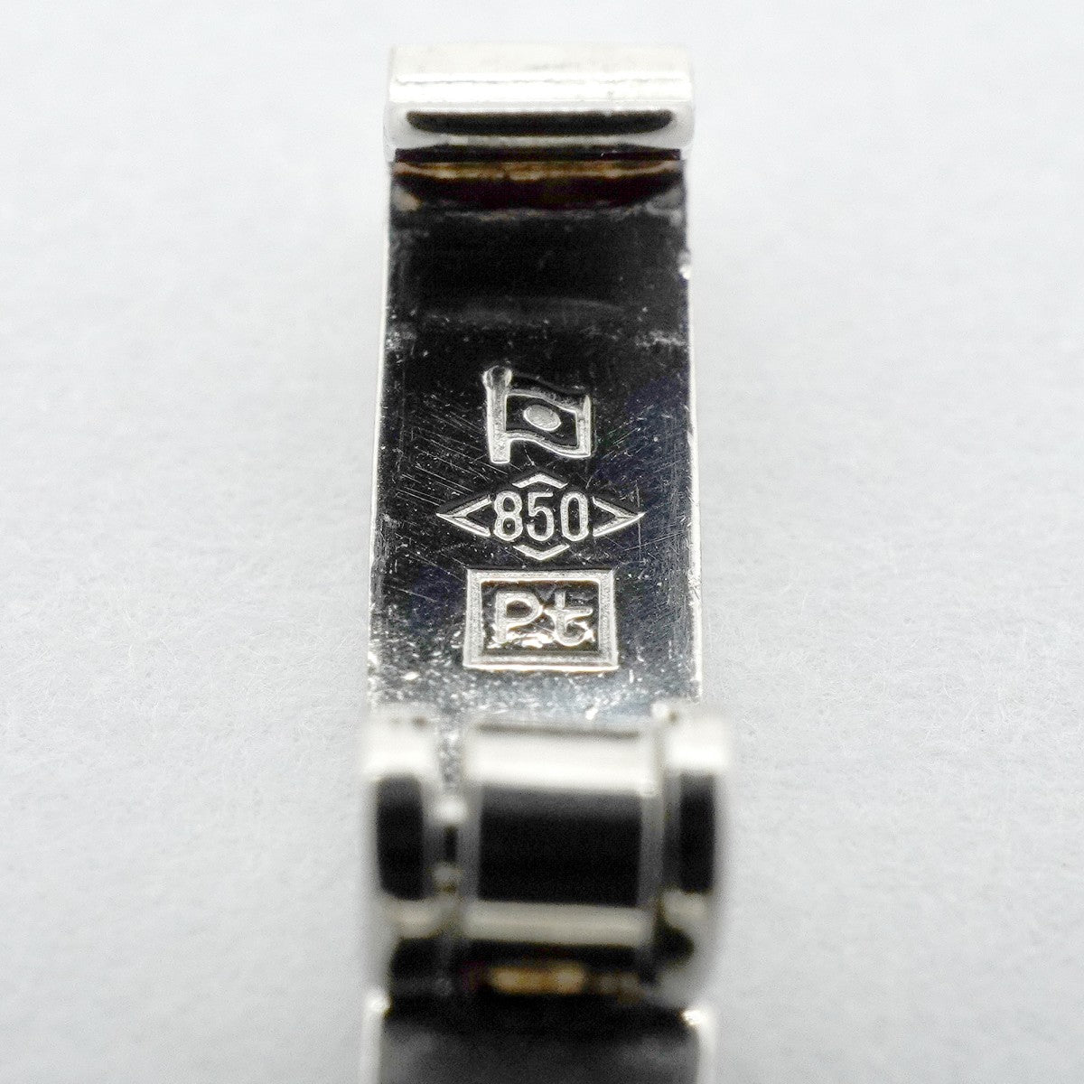 【6khf0031】喜平 ネックレス Pt850 プラチナ 6面 ダブル 50.4cm 30.3g キヘイ【中古】メンズ レディース ユニセックス