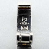 【6khf0031】喜平 ネックレス Pt850 プラチナ 6面 ダブル 50.4cm 30.3g キヘイ【中古】メンズ レディース ユニセックス