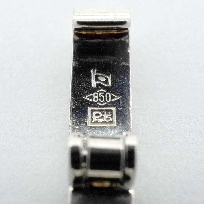 【6khf0031】喜平 ネックレス Pt850 プラチナ 6面 ダブル 50.4cm 30.3g キヘイ【中古】メンズ レディース ユニセックス