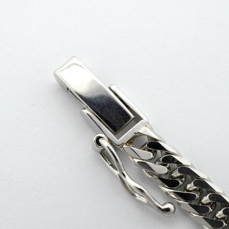 【6khf0031】喜平 ネックレス Pt850 プラチナ 6面 ダブル 50.4cm 30.3g キヘイ【中古】メンズ レディース ユニセックス