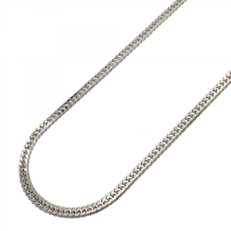 【6khf0031】喜平 ネックレス Pt850 プラチナ 6面 ダブル 50.4cm 30.3g キヘイ【中古】メンズ レディース ユニセックス