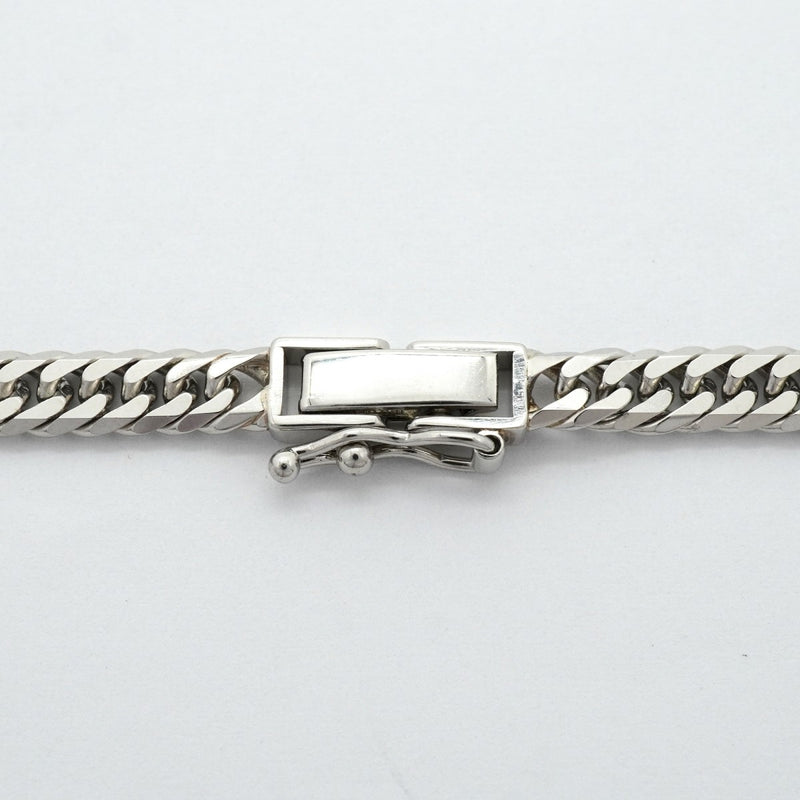 【6khf0031】喜平 ネックレス Pt850 プラチナ 6面 ダブル 50.4cm 30.3g キヘイ【中古】メンズ レディース ユニセックス